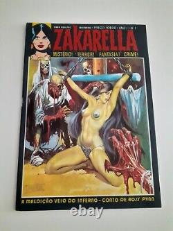 Zakarella #1 Portuguese edition 1976 excellent condition original ultra rare