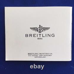 100% Original Breitling Chrono 1461 Livret En Excellent État