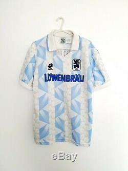 1860 Munich Original Accueil Football Shirt 1993 Taille Grande Excellent Etat