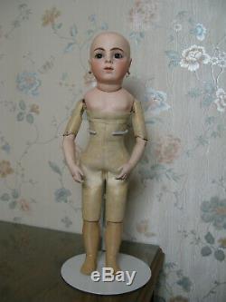 18 Antique Originale Française Bru Jne. Taille 6 Doll, Excellent Etat
