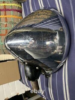 1929 Nos Buick Matched Pair Headlights Excellent État D'origine Lens Gravés