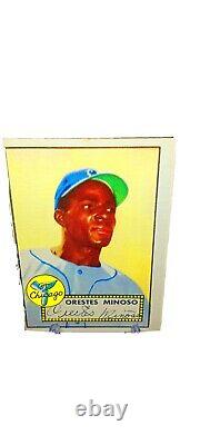 1952 Tops #195 Orestes Minnie Minoso Rookie Rc Excellent Condition