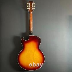 1960 Gibson Es-175 Original Zèbre Pafs Sunburst Excellent État