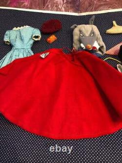 1964 Barbie # 880 Petit Chapeau Rouge Outfit Excellent État