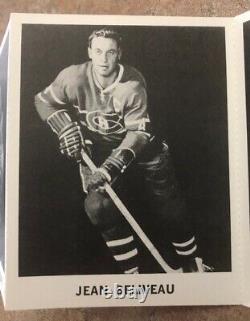 1965-66 Coca-Cola Canadiens de Montréal Livret de 18 Photos. État impeccable