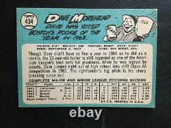 1965 Topps Baseball #434 Dave Morehead High # Excellent/ment Condition