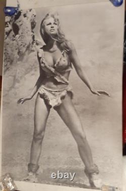 1967 Raquel Welch 1 Million Years Bc Poster Original Excellent État
