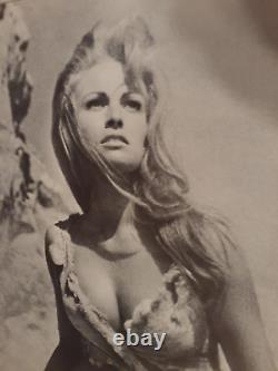1967 Raquel Welch 1 Millions D'années Avant Jc Poster Original Excellent État Grand