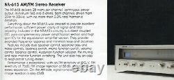 1978 Nikko Nr-615 Stereo Receiver Am/fm Used Excellent État Dans La Boîte Originale