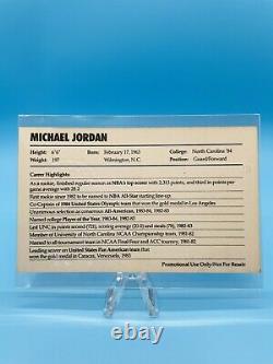 1985 Nike Promo Michael Jordan Rc Authentic Auto Super Rare! Excellent État
