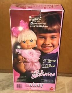 1989 Pj Sparkles Doll Mattel Boîte Originale Contenus Œuvres Excellent État