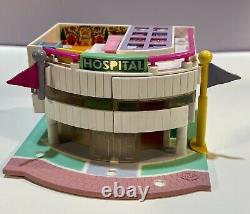 1995 Polly Pocket Hôpital Pour Enfants 100% Complet, Excellent État