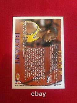 1996-97 Topps Kobe Bryant #138 Rookie Card Rc Lakers Hof Excellent État