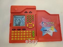 1999 Original Pokemon Pokedex Jeu Portable Tiger Condition Excellent Testé