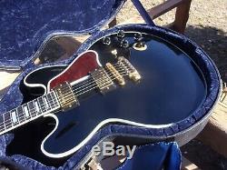 2009 Gibson Bb King Lucille, Noir, Excellent État, Original Hardshell Case
