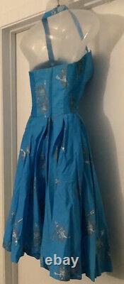 50's 60 Vintage Reef Hawaiian Fit And Flare Gorgeous Excellent État