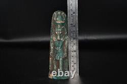 Ancien Vieux Égyptien Faïence Amulet Shabti Figurine En Excellent État