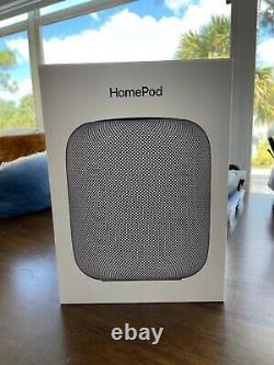 Apple Homepod Smart Speaker Space Gray Excellent État! Boîte Originale