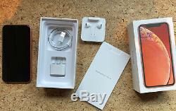 Apple Iphone Xr 64gb Coral Excellent État Avec Tous Les Emballages D'origine