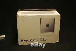 Apple Powermac G4 Cube Avec Boîte Originale Très Complete Excellent État