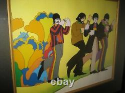 Beatles Yellow Submarine Animation Sericel Excellent État