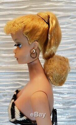 Belle Vintage 1960 Japon Barbie # 4 Blonde Ponytail Excellent Etat