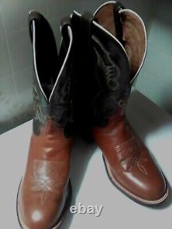 Belles bottes vintage Tony Lama de taille 10D en excellent état, tout d'origine, États-Unis.
