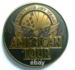Breitling Jet Team Challenge 2015 Coin American Tour Excellent État