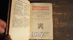 Breviarium Romanum, Ensemble Complet De 4 Volumes, Excellent État, 1959