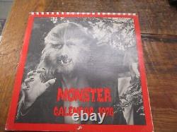 Calendrier Monster 1976 État Original Complet & Excellent