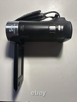 Caméscope Sony HDR-CX240 noir EN EXCELLENT ÉTAT AVEC BATTERIE ORIGINALE
