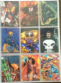 Cartes Pepsi Pleines Marvel 1994-95, Hologrammes Promo Inclus, Excellent État