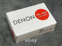 Cartouche Denon Dl-103 MC Avec Boîte D’origine L En Excellent État