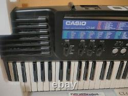 Casio Ct-647 Instrument De Clavier Électrique Avec Boîte D'origine Excellent État