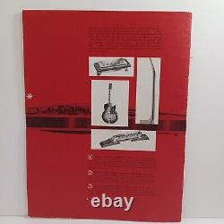 Catalogue de guitares Gibson de 1963 et liste de prix, original en excellent état