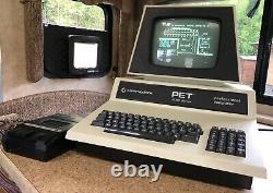 Commodore Pet 2001-8 Avec Boîte D'origine, Vintage Computer En Excellent État