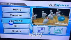 Console de jeu Nintendo Wii Sports Blanche en excellent état, testée et fonctionnelle