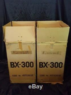 Coral Bx-300 Haut-parleurs Boites Original Jamais Utilisé Excellent État