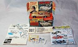 Corgi 261 James Bond Aston Martin, Superbe État, Excellente Boîte Originale