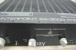 Counterpoint Sa-3000 Préamplificateur Hybride En Excellent État Dans La Boîte D'origine