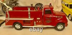 Dans Les Années 1950, Tonka Fire Truck Pumper No. 5 Excellent État D'origine Voir Les Photos