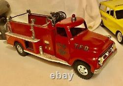 Dans Les Années 1950, Tonka Fire Truck Pumper No. 5 Excellent État D'origine Voir Les Photos
