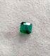 Deep Green Fire Original Zambie Emerald 7 Mm Square Emerald Forme Gemme Lâche