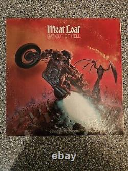 Disque vinyle original de Meat Loaf Bat Out of Hell en excellent état, 1977
