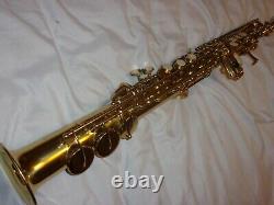 Eastar Bb Soprano Sax/saxophone, Excellent État D'origine