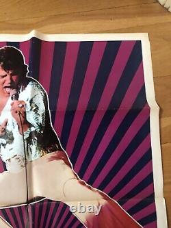 Elvis On Tour Original 1972 Une Feuille Affiche De Cinéma Elvis Presley Excellente Forme