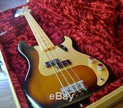 Fender American Original'50s Precision Bass Excellent État 2-clr Sunburst
