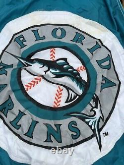 Florida Marlins Rare 1993 Original Banner 8' En Excellent État Rare.