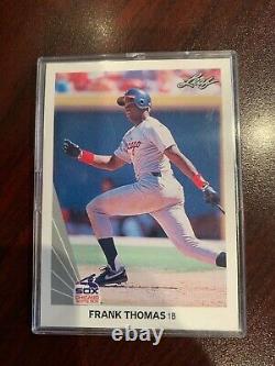 Frank Thomas Chicago White Sox 1990 Feuille Rc #300 Excellent État