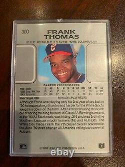 Frank Thomas Chicago White Sox 1990 Feuille Rc #300 Excellent État